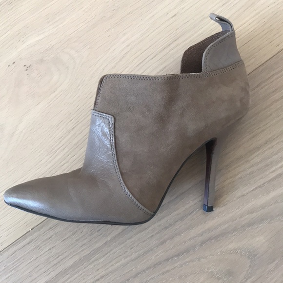 Enzo Angiolini Taupe Booties - Picture 3 of 10